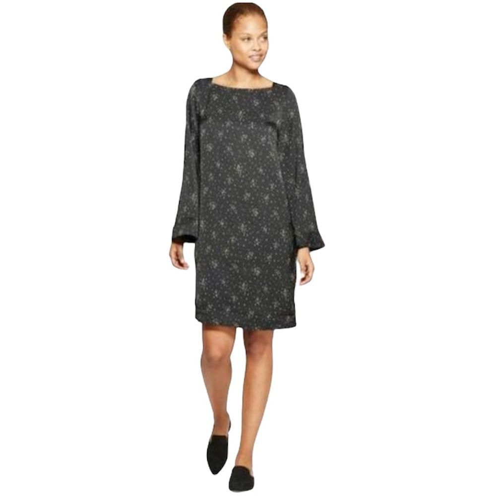 NWOT Prologue Square Neck Wide Sleeve Shif Dress